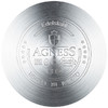 КАСТРЮЛЯ AGNESS "CLASSIC" СО СТЕКЛЯННОЙ КРЫШКОЙ 1,6 Л. 16X9,5 СМ