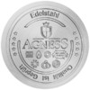 КАСТРЮЛЯ AGNESS СО СТЕКЛЯННОЙ КРЫШКОЙ, НЕРЖ.СТАЛЬ, СЕРИЯ RED MARBLE 2,5Л 18Х10,5СМ