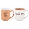 НАБОР КРУЖЕК LEFARD "COFFEE TIME" 2 ПР. 400МЛ