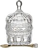 ИКОРНИЦА С ЛОЖКОЙ 155 МЛ 8,5*8,5 СМ. ВЫСОТА=13 СМ. КОЛЛЕКЦИЯ "MUZA" (КОР=24ШТ.)