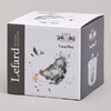 САХАРНИЦА С ЛОЖКОЙ LEFARD "FUNNY HENS" 9,5*10 СМ 300 МЛ (КОР=36ШТ.)