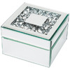 ШКАТУЛКА КОЛЛЕКЦИЯ "DIAMOND" 12,5*12,5*8 СМ (КОР=18ШТ.)