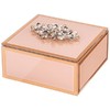 ШКАТУЛКА КОЛЛЕКЦИЯ "BROOCH" ЦВЕТ:БЕЖЕВЫЙ 12*12*8 СМ