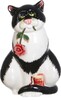 ФИГУРКА LEFARD "КОШКА С ЦВЕТКОМ" 15*7*10 СМ  (КОР=18ШТ.)