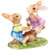 ФИГУРКА "КРОЛИКИ" 12 СМ (КОР-24ШТ)