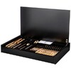 НАБОР СТОЛОВЫХ ПРИБОРОВ "MIRAGE GOLD IVORY PEARL"   НА 6 ПЕРСОН 24 ПР.