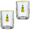 НАБОР СТАКАНОВ "FRUITY PINEAPPLE" ИЗ 2 ШТ. 400 МЛ