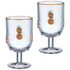 НАБОР БОКАЛОВ ДЛЯ ВИНА "FRUITY ORANGE" ИЗ 2 ШТ. 350 МЛ