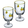 НАБОР БОКАЛОВ ДЛЯ ВИНА "FRUITY PINEAPPLE" ИЗ 2 ШТ. 350 МЛ