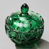 БЛЮДО С КРЫШКОЙ "ELEGIA" EMERALD 12Х12 СМ