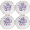 НАБОР РОЗЕТОК LEFARD "LILAC" 4 ШТ. 10 СМ (КОР=48НАБ.)