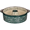 ФОРМА ДЛЯ ВЫПЕЧКИ КРУГЛАЯ 2200 МЛ 28*24*8 CМ ЗЕЛЕНАЯ (КОР=6ШТ.)