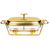 МАРМИТ AGNESS  ПРЯМОУГ 2 ОТСЕКА GOLD 2,45L