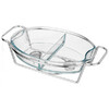 МАРМИТ AGNESS  ОВАЛЬНЫЙ 2 ОТСЕКА SILVER 2,6L