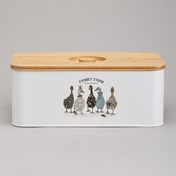ХЛЕБНИЦА AGNESS "FAMILY FARM" 34*19,5*13,5 СМ