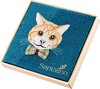 ПОЛОТЕНЦЕ "КОТИК",50*90. МАХРА,ИЗУМРУДНЫЙ,100% ХЛОПОК 400ГР\М