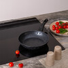 СКОВОРОДА AGNESS С АНТИПРИГАРНЫМ ПОКРЫТИЕМ "BLACK MARBLE", 20Х4,3СМ