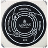 КАСТРЮЛЯ ЭМАЛИРОВАННАЯ AGNESS С КРЫШКОЙ, СЕРИЯ ВИНТАЖ, 2,8Л, ДИАМЕТР=18СМ (КОР=4ШТ.)