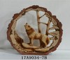 Фигурка декоративная "Волк" 15*6*18см (уп.1/24шт.)